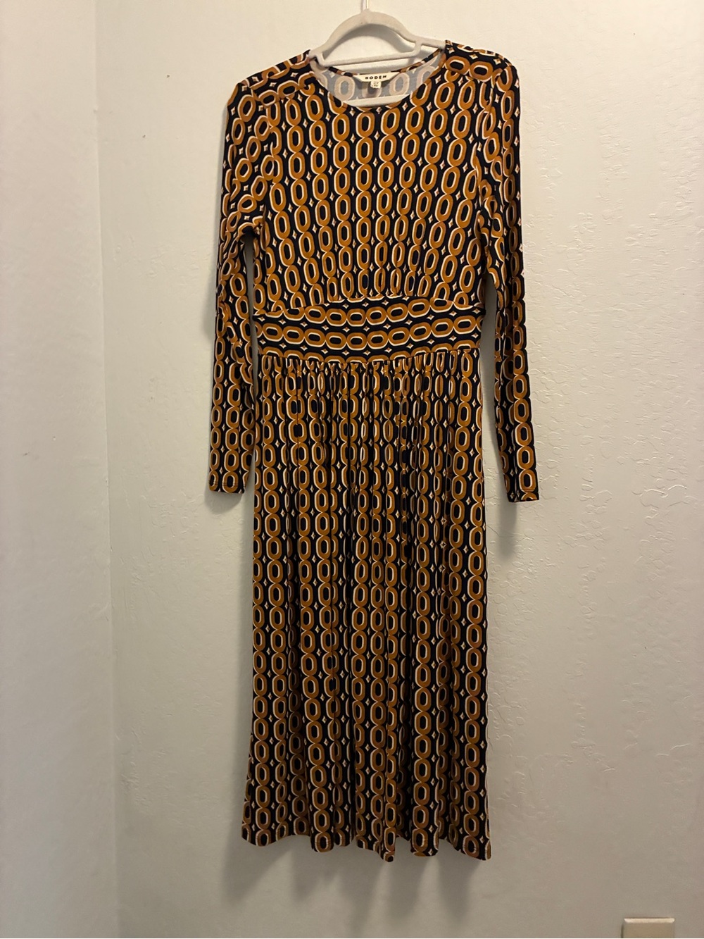 Boden Thea long sleeve jersey dress Size 8 - Picture 2 of 7